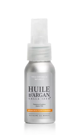 Huile d'argan cosmetique et Fleur d'oranger
