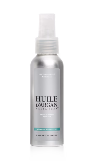 Huile d'Argan BiO et Huile Essentielle Naturelle de EUCALYPTUS 100 ml