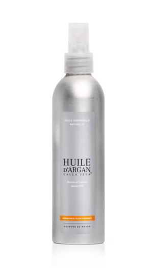Huile d'Argan BiO et Huile Essentielle Naturelle de Fleure d'Oranger 250 ml
