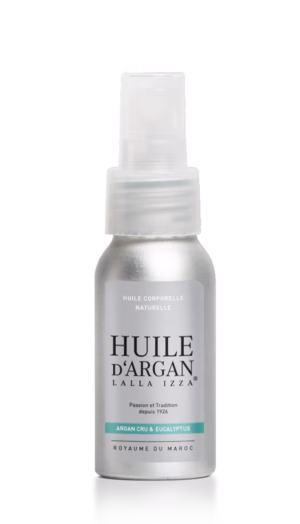 Huile d'Argan BiO et Huile Essentielle Naturelle de EUCALYPTUS 50 ml