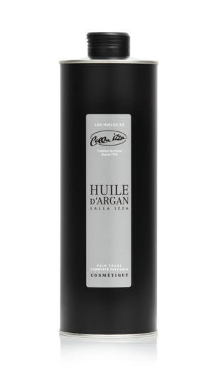 Huile d'argan 1000ml cosmetique_soin capillaire_bio_Essaouira_Maroc